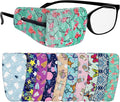 Sosation 10 Pcs Eye Patches for Adult Left Right Eye, Eyepatch for Glasses, Mixed Styles