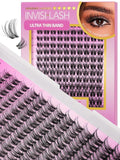 Magic Lash Clusters Natural 8-18mm Slightly Volume Wispy & Spikes Eyelash Clusters Extension Kit Individual DIY False Eyelash Extension Fake Eye Lashes With Wide & Thin Invisible Lash Band
