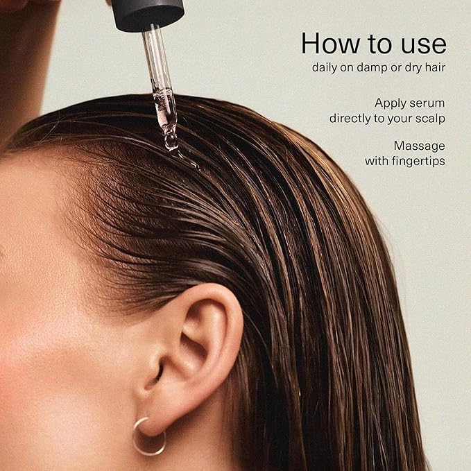 Bloom Clinically Proven Copper GHK-CU Peptide Hair Serum for Hair Growth - Multi Copper Peptides Non-Greasy & Lightweight for Thinning Hair - Promotes Fullness, Reduces Shedding - Made in USA