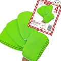 etreetowel Korean Asian Exfoliating Bath Washcloths Mitt Scrub for Body washcloth Glove Premium Viscose Rayon Towel Korea Made(4 pcs of Glove Exfoliating Mitts)