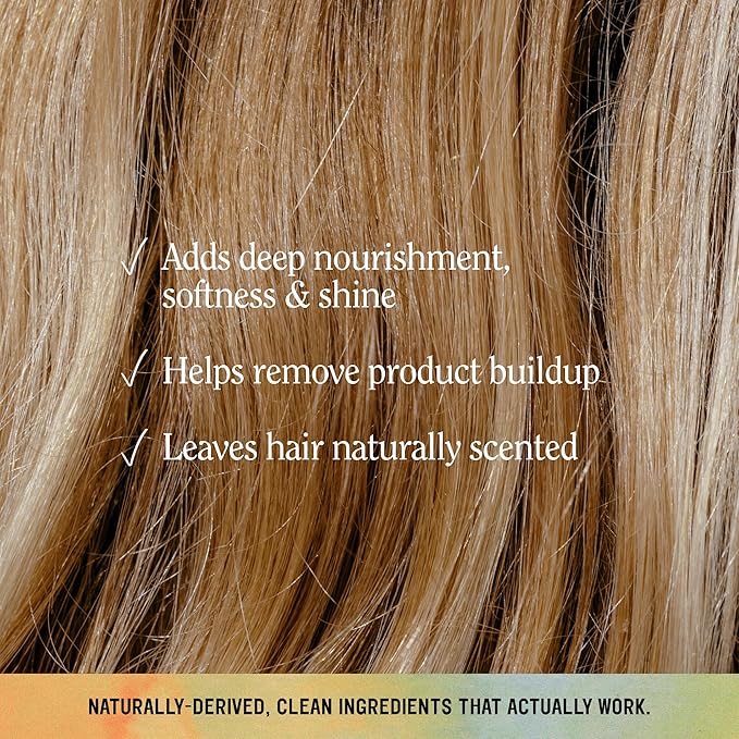 California Naturals Classic Clean Vanilla Bloom Shampoo & Conditioner Set, Natural, Vegan, Cruelty, Silicone, Paraben, and Sulfate Free Shampoo, All Hair Types, 20 Fl Oz (Pack of 2)