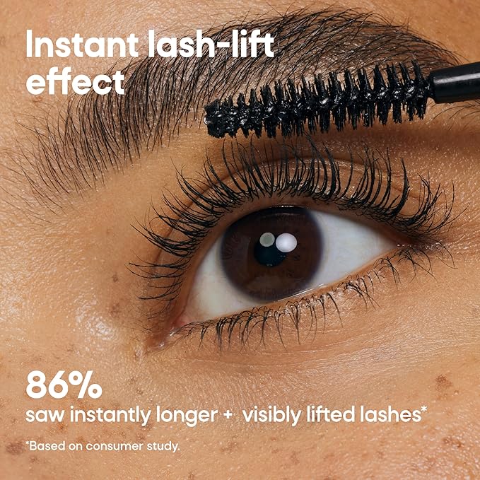 Almay Lengthening Mascara, Volume & Lift, Eye Makeup, Hypoallergenic and Fragrance Free (Packaging May Vary), 020 Black Brown, 0.24 fl oz