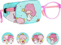 Astropic Cotton & Silk Eye Patch for Kids Glasses (Right Eye, Fairy - Magic Wand)