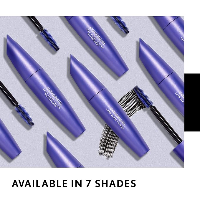 COVERGIRL Lash Blast Fusion Mascara & COVERGIRL Lash Blast Amplify Eyelash Primer Pack , VERY BLACK, 0.44 Fl Oz (Pack of 2)