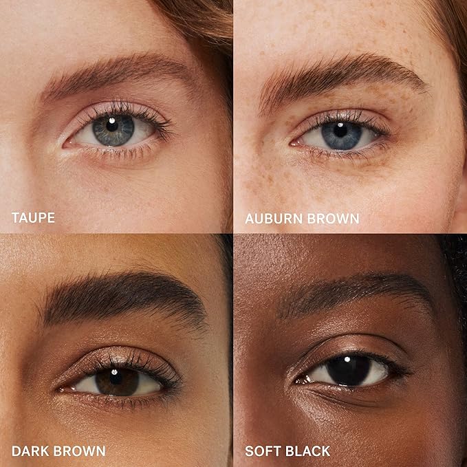 ILIA - In Full Micro-Tip Brow Pencil with Spoolie | Buildable Pigment, Fade-Resistant | Safe for Sensitive Eyes, Fragrance + Silicone-Free | Non-Toxic, Vegan, Cruelty-Free, Clean Makeup (Auburn)