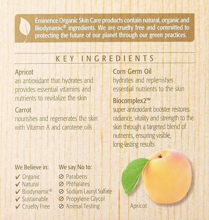 Eminence Organics Apricot Whip Moisturizer
