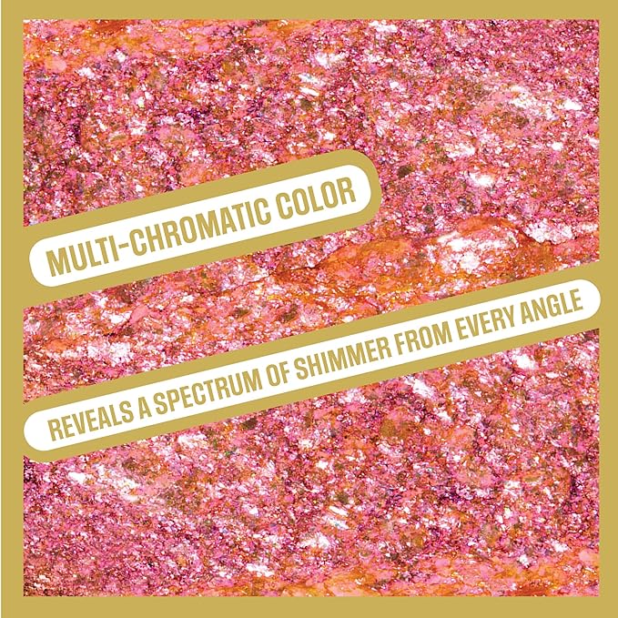 wet n wild Halloween Fantasy Makers Chameleon Chrome Eyeshadow Foil, Intense Multi-Chrome Pigment, Mesmerizing Blendable Color Shift Foil Finish, Cruelty-Free - Mariposa Magic