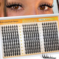 Manga Lash Clusters Spiky Eyelash Clusters Wispy Cluster Eyelash Extensions Fairy Lashes Clusters Natural Individual Lashes 240pcs Anime DIY Lash Extensions 10-16mm Cluster Lashes by Ruairie