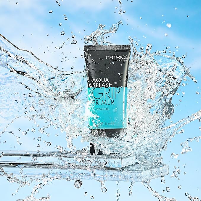Catrice Aqua Splash Grip Primer + Niacinamide & Hyaluronic Acid | Hydrates Skin & Grips Product for Long Lasting Make Up | Vegan & Cruelty Free