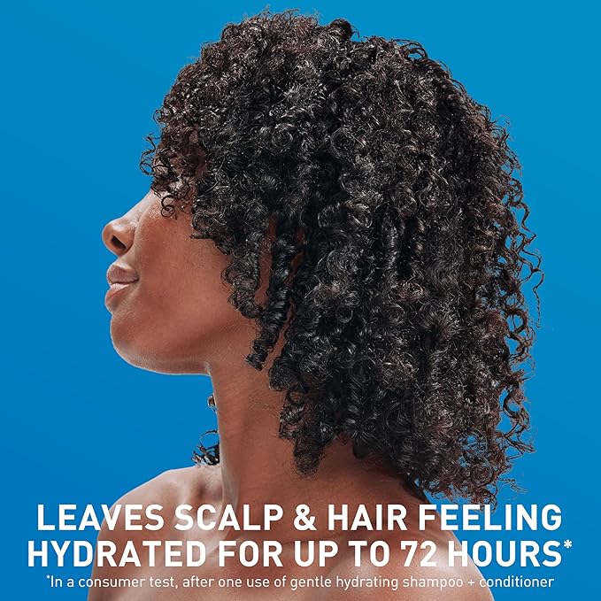 CeraVe Gentle Hydrating Shampoo and Conditioner Bundle, With Ceramides, Niacinamide & Hyaluronic Acid For Soft, Healthy Looking Hair & Scalp, Sulfate Free & Color Safe, For All Hair Types