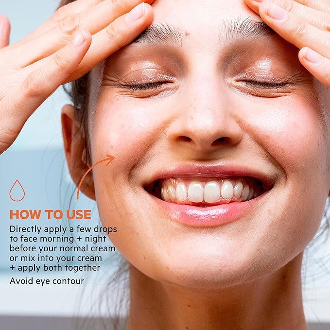 SVR Vitamin C Brightening Face Serum With 20% Optimized Vitamin C For Fine Lines, Uneven Skin Tone & Dull Skin. Improves Radiance & Firmness, 1 Fl.oz.