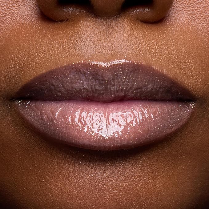 ColourPop Fresh Kiss Glossy Lip Balm - Hydrating Lip Care Enriched with Peptides + Hyaluronic Acid - Pearlescent Shimmer Finish - Vegan + Cruelty-Free - Peach Mochi (0.49 oz)