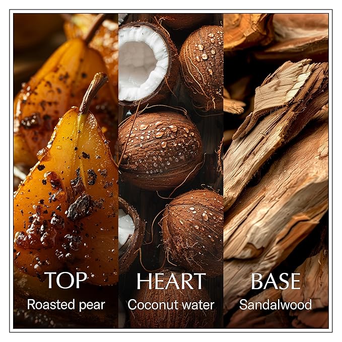 Chanson Coconut Hair & Body Mist for Women 2.5 fl oz (Pack of 1), Notes of Pear, Coconut Water, and Sandalwood, Women's Fragrance, Long Lasting, Everyday Fragrance, Travel Size