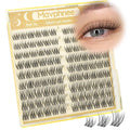 8-12MM Natural Lash Clusters Short Eyelash Clusters Clear Band Cluster Lashes Extensions Wispy Individual Lashes CC Curve Fluffy Pestañas Postizas Naturales 108PCS Cluster Eyelash Extensions
