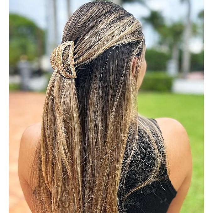 Camila Paris CP3192 French Hair Clip for Women Thick Hair for Long Curly Wavy Hair, Girls Hair Claw Clips Jaw, Durable Styling Big Claw Clip for Thick Hair, Strong Hold No Slip Grip, Made in France
