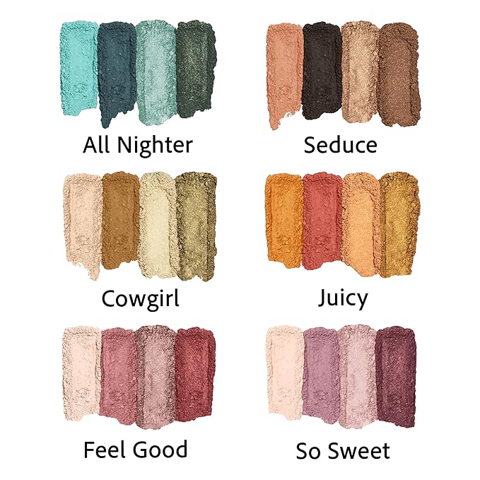 L.A. Girl 4 Play Eyeshadow Palette, Feel Good GES235
