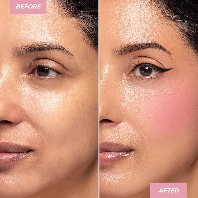 MCoBeauty - Dream Liquid Dewy Blush for Cheeks - Cool Pink Radiant Flush for Fresh Shade - Fresh Glowing Cheeks - 4.6ml - Vegan, Cruelty Free - Face Makeup, Blush Liquid