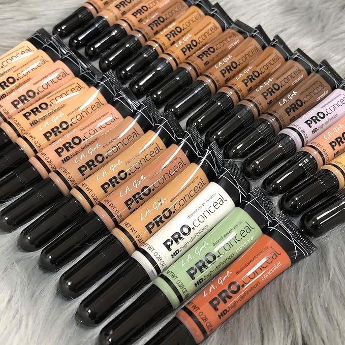 L.A. Girl Pro Conceal HD Concealer, Chestnut, 0.28 Ounce (Pack of 5)