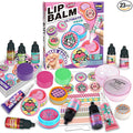 All Natural Lip Balm Kit For Girls, FunKidz Lip Gloss Making Kit For Kids Ages 8-10, 10-12 Girls Gift Makeup Science Lab