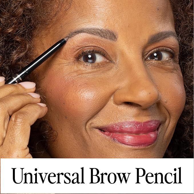 Billion Dollar Brows Universal Brow Pencil - Dual-Ended Retractable Eyebrow Pencil with Spoolie Brush - Waterproof Matte Pomade Formula - Vegan & Cruelty-Free Eye Makeup for All Hair Colors