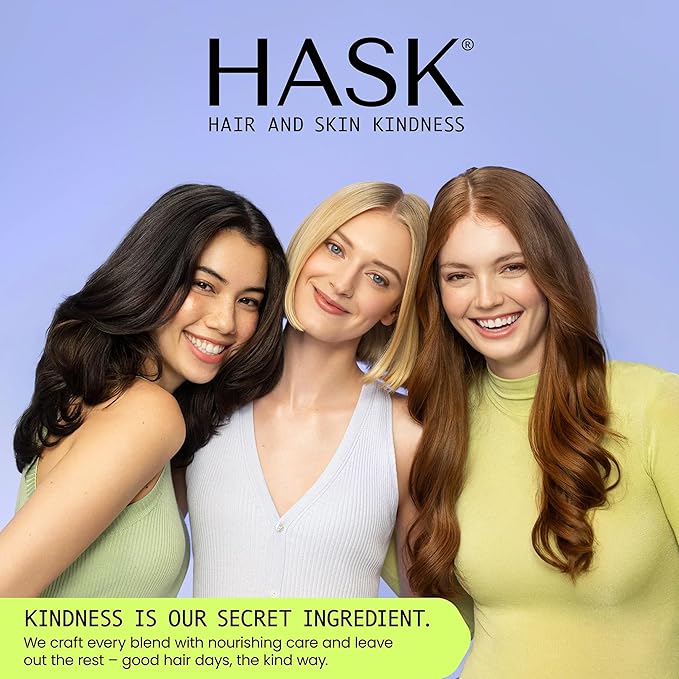 HASK Coconut Nourishing Shampoo & Conditioner Set | Moisture for Dry, Dull Hair, Smooths Frizz, Adds Shine | Sulfate Free, Silicone Free, Cruelty Free, Color Safe, Vegan | 16oz each