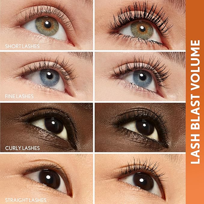 COVERGIRL Lash Blast Volume Mascara, Long-Wearing, Smudge-Proof, Cruelty Free - Brown (Pack of 1)