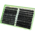 Lash Clusters 12-22mm Cluster Eyelash Extensions Wispy 150D+200D Volume Individual Lashes Waterproof Eyelash Clusters 324pcs Thick False Lashes Soft DIY at Home