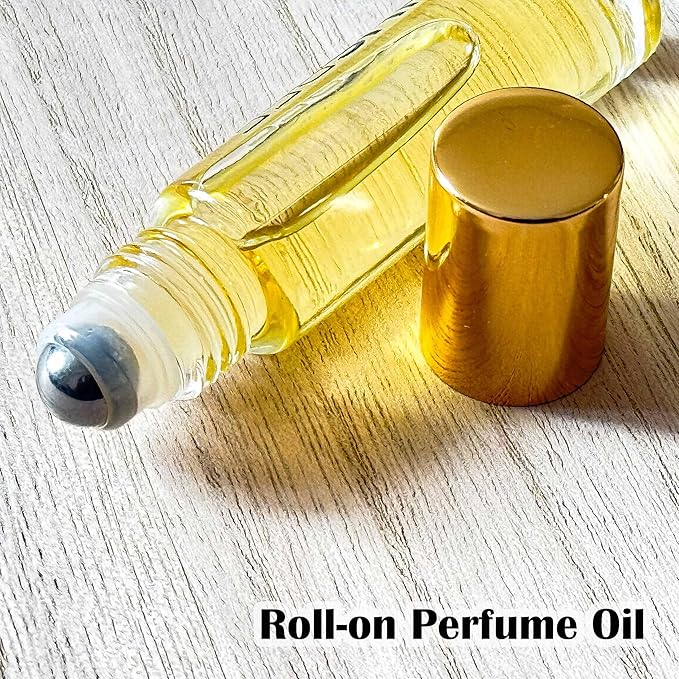 Vanilla Musk Eau de perfum Perfume oil, 0.34fl oz roll on perfume oil, Long Lasting, Alcohol-Free Perfume