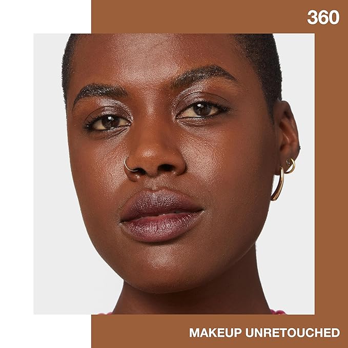 Maybelline Fit Me Matte + Poreless Liquid Oil-Free Foundation Makeup, Mocha, 1 Count (Packaging May Vary) (Pack of 2)