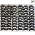 False Eyelashes 30 Pairs 20MM Dramatic Lashes Pack Faux Mink 6 Styles Mixed 5D Volume Thick Fake Eyelashes Wholesale Soft Makeup Eye Lashes Bulk