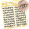 10MM Lash Clusters Natural Eyelash Clusters Clear Band Cluster Eyelash Extensions Wispy Cluster Lashes Short Individual Lashes Extensions DIY Lashes Pack (CC Curve, 108Pcs)