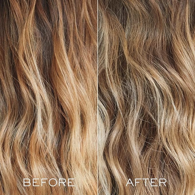 Kristin Ess Hair Gloss in Winter Wheat Light Neutral Blonde - 4 Wk Semi Permanent Hair Color for Women - Light Blonde Color Depositing Conditioner & Toner for Vibrant Color + Shine - Hair Dye Glaze