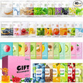 40 Pack Collagen Face Masks Skincare Bulk for All Skin Types,Hydrating Spa Sheet Mask for Sensitive Skin, Facial Mask Sets For Women Skin Care,Hydrating Face Mask Gifts Set for Teen Girls