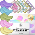 BLOOMORA Variety Under Eye Patches (30 Pairs) - Dark Circles & Puffy Eyes Care - Eye Care Mask for Refreshment - 5 Varieties
