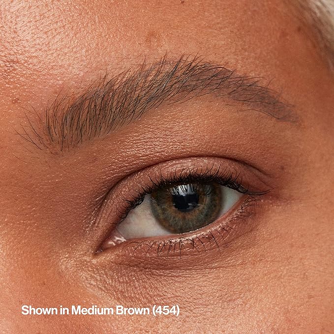 Revlon ColorStay Micro Eyebrow Pencil with Built In Spoolie Brush, Infused with Argan and Marula Oil, Waterproof, Smudgeproof, 454 Medium Brown, 0.003 oz