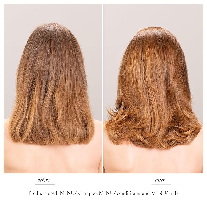 Davines MINU Discovery Kit, Travel Size Set with Color-protecting Shampoo & Conditioner for Cosmetically Colored Hair
