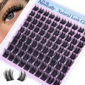 Wispy Lash Clusters Manga Eyelash Clusters Spikes10-16MM Volume Cluster Eyelash Extensions D-Curly Individual Lashes Anime Fluffy Lashes Clusters by Newcally