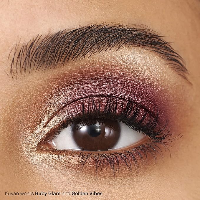 Almay Velvet Foil Cream Shadow, Ruby Glam, 0.36 fl. oz., metallic eyeshadow