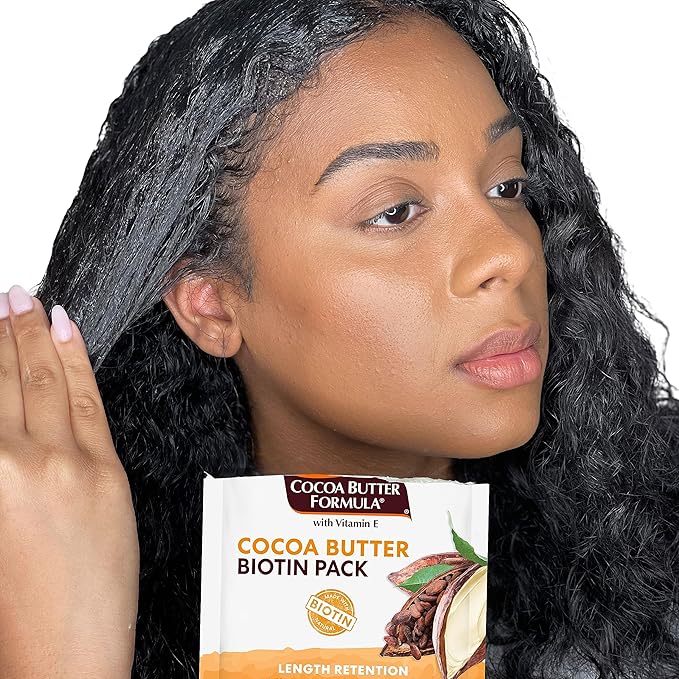Palmer's Cocoa Butter & Biotin Length Retention Biotin Pack, 2.1 Ounce