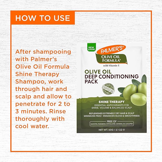 Palmer's Olive Oil Formula Deep Conditioner Packet, 2.1 Ounces