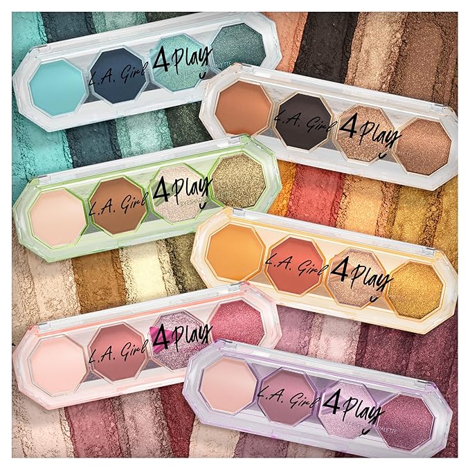 L.A. Girl 4 Play Eyeshadow Palette, Feel Good GES235