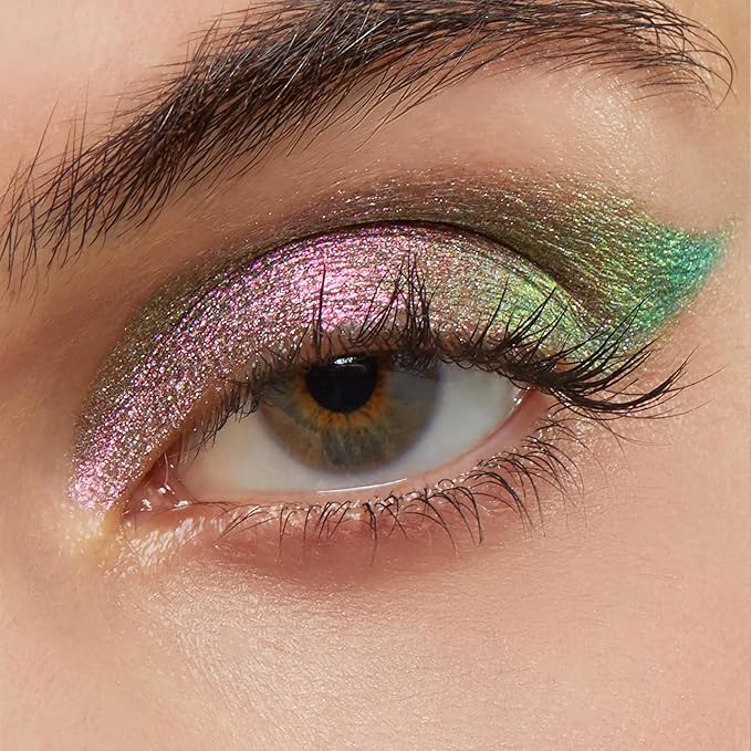 ColourPop Shadow Stix - Multichrome Cream Eyeshadow Stick with Long-Lasting Color - Multi-Use Cream Makeup with a Built-In Sharpener & Precise Tip for Easy Application - Galaxy (0.05 oz)