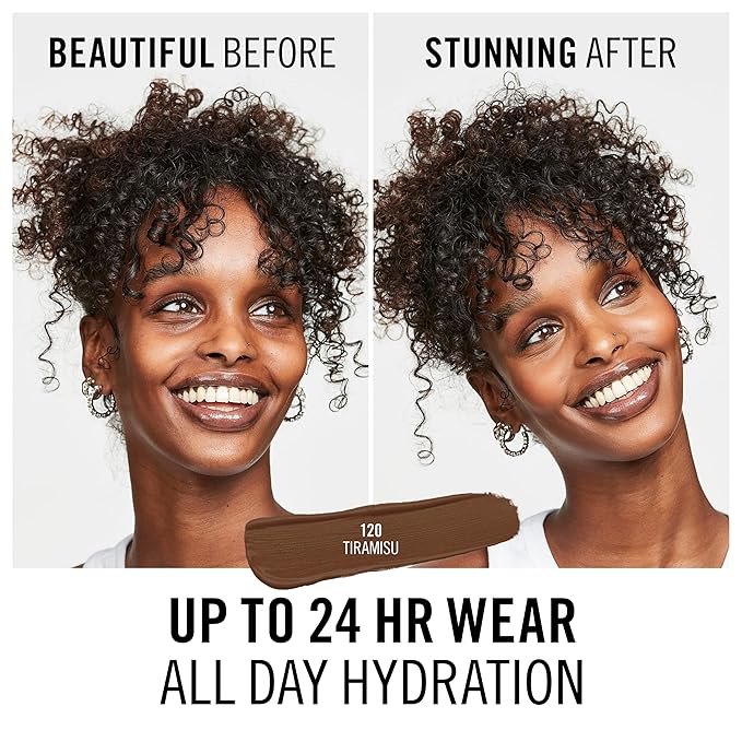 Rimmel London, Multi-Tasker Concealer, 120 Tiramisu, Crease-Proof, Transfer-Proof, Waterproof, Up To 24-Hour Wear, Vegan Formula, 0.33oz (Pack of 2)