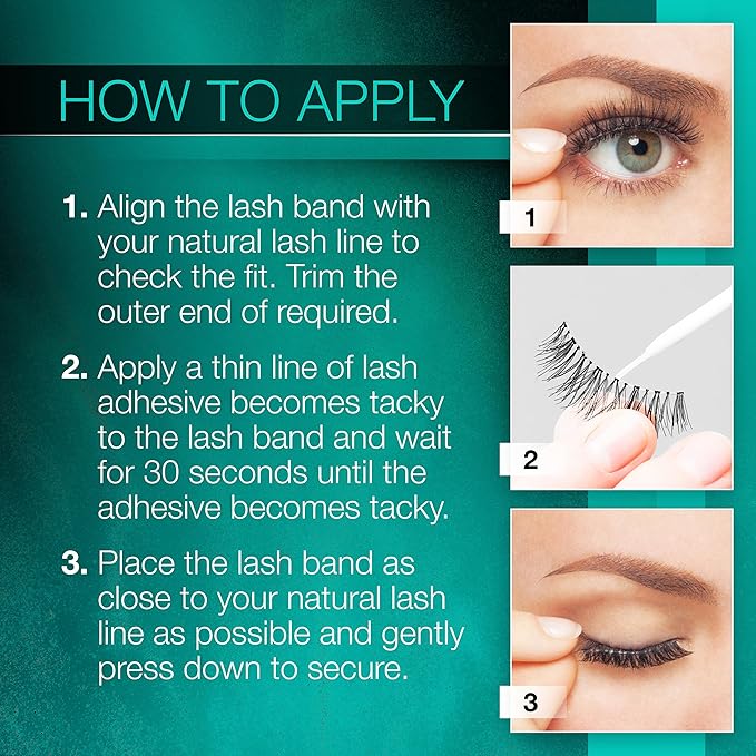 Ardell False Eyelashes, Natural Lashes 110 - Lightweight Reusable Strip, Eye-Lifting Effect, 5 Pairs + Bonus Pair