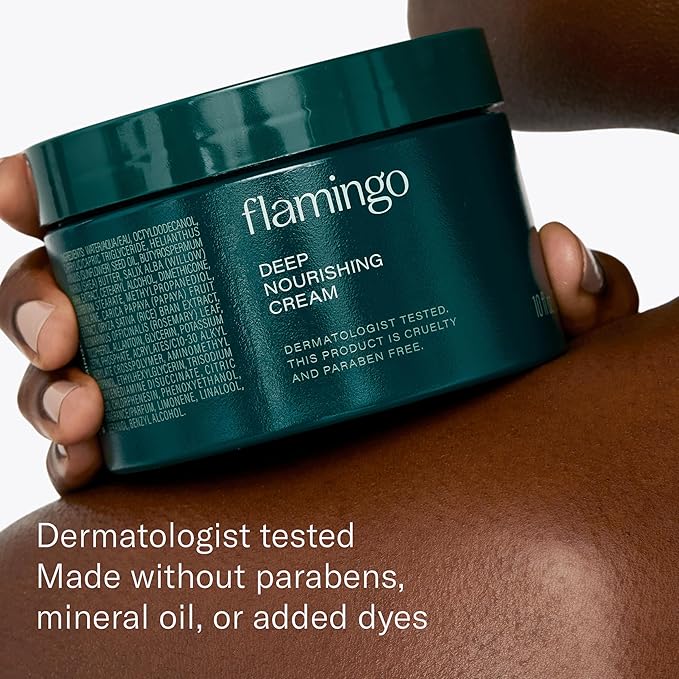 Flamingo Women's Deep Nourishing Cream 10oz (Pack of 2)