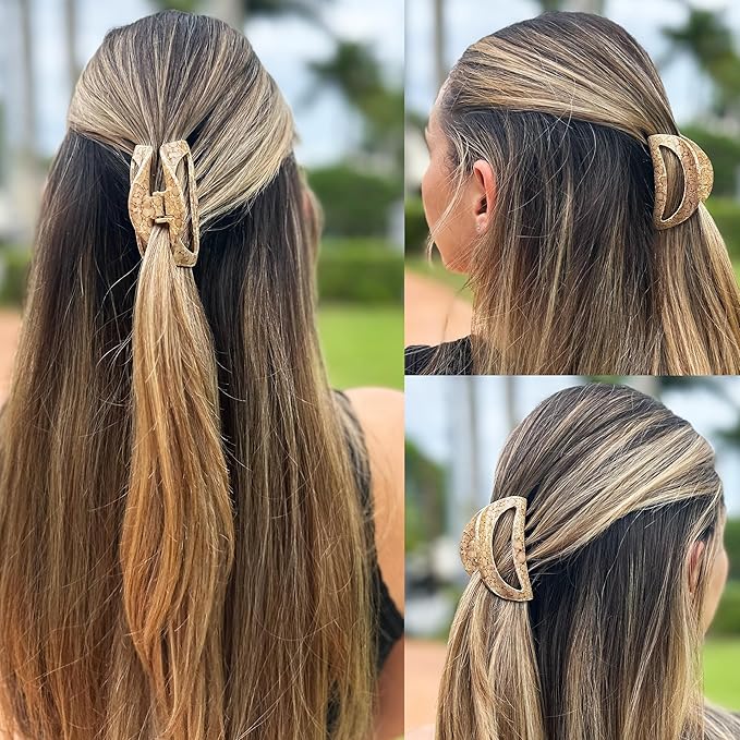 Camila Paris CP3192 French Hair Clip for Women Thick Hair for Long Curly Wavy Hair, Girls Hair Claw Clips Jaw, Durable Styling Big Claw Clip for Thick Hair, Strong Hold No Slip Grip, Made in France