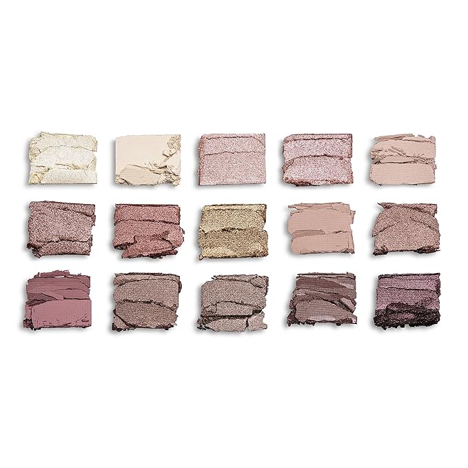 Revolution, Reloaded Shadow Palette, Blendable Matte & Shimmer Finishes, 15 Shades, Iconic 3.0, 0.58 oz