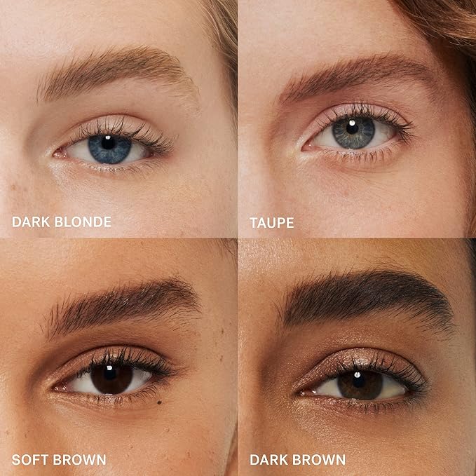 ILIA - In Full Micro-Tip Brow Pencil with Spoolie | Buildable Pigment, Fade-Resistant | Safe for Sensitive Eyes, Fragrance + Silicone-Free | Non-Toxic, Vegan, Cruelty-Free, Clean Makeup (Auburn Brown)
