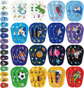 Panitay Adhesive Eye Patches for Boys, 16 Styles Light Blocking Cute Designs Cotton Adhesive Bandages for Kids Girls Toddler(48 Pcs)
