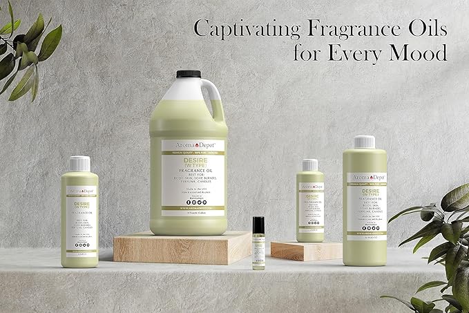 Aroma Depot 4 oz / 4 Ounce Desire Type for Women Perfume/Body Oil Our Interpretation, Premium Quality Uncut Fragrance Oil